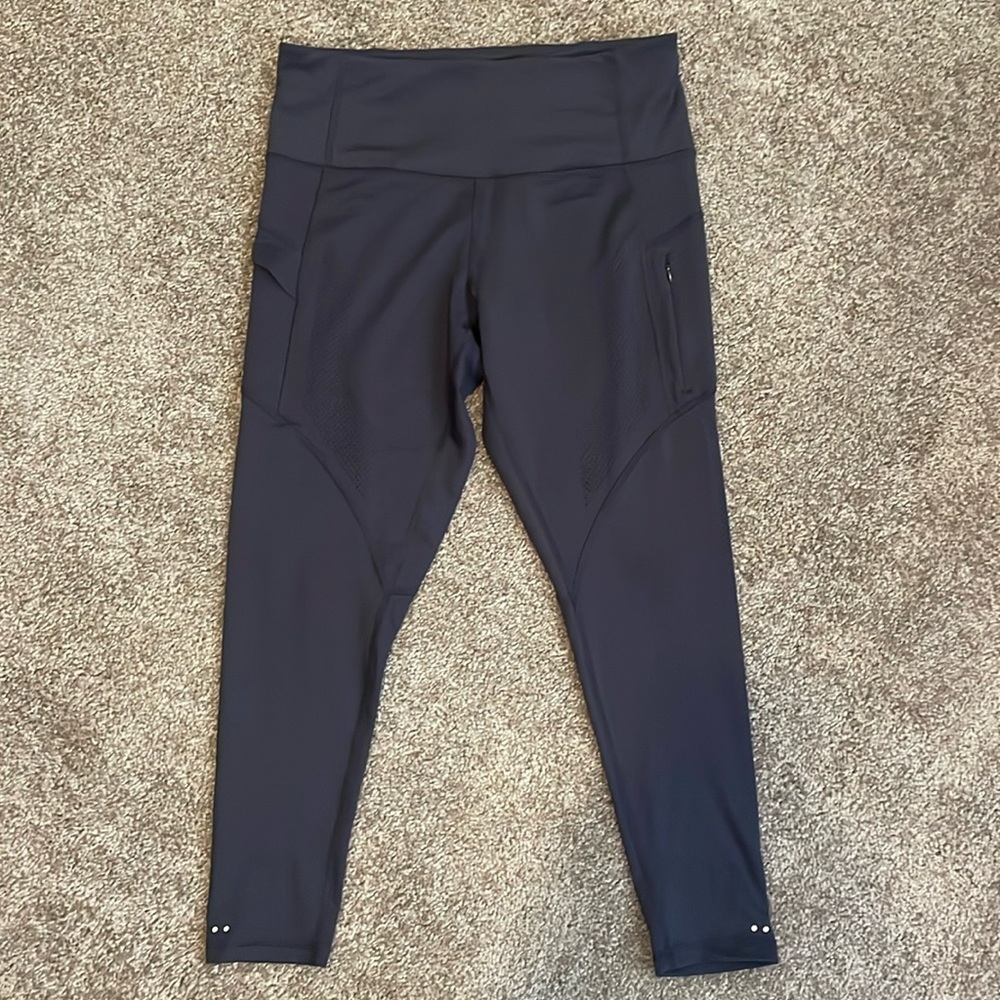 Backcountry green mountain trail running legging size large